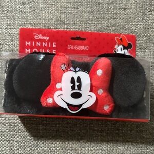 Disney Minnie Mouse Black and Red Spa Headband